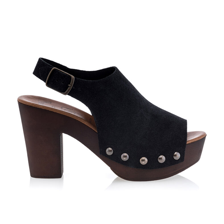 Zuecos/Males negros para mujer