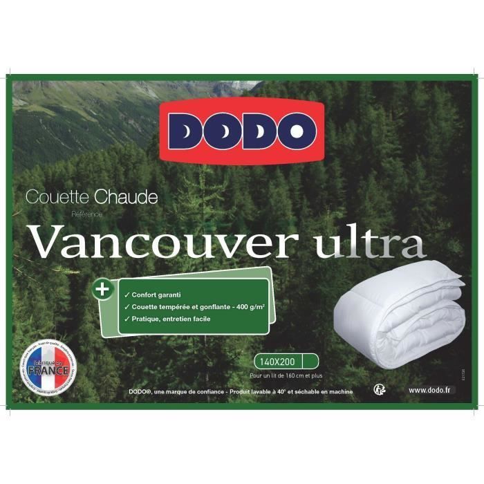 VANCOUVER DODO Edredón cálido - 140x200 cm - Ultra