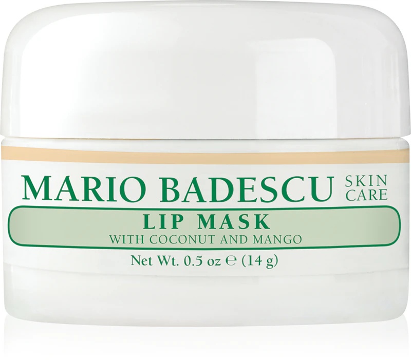 Vlažilna maska za ustnice Mario Badescu s kokosom in mangom