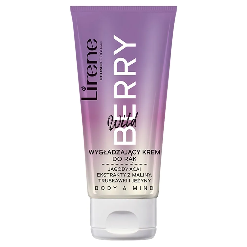 Lirene Body & Mind Wygładzający Krem do rąk Wildberry