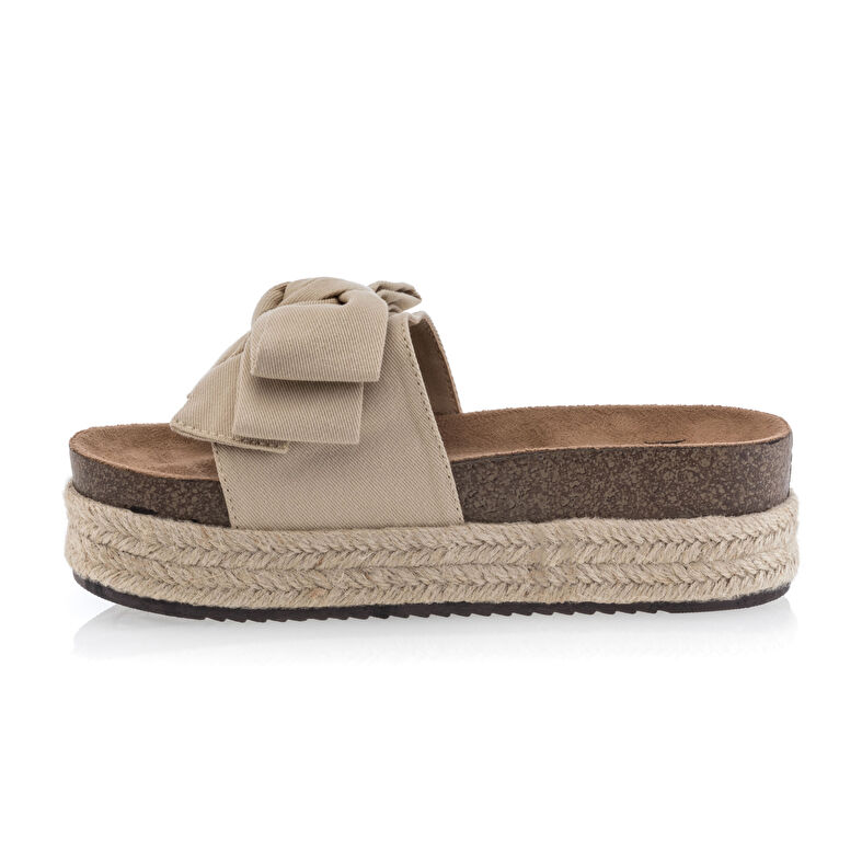 Beige Women's Mules/Clogs