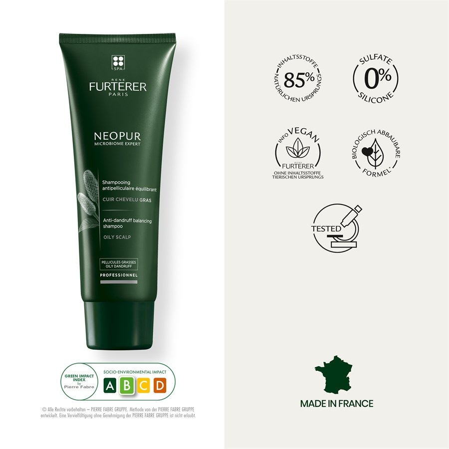 René Furterer Shampoing antipelliculaire équilibrant pellicules grasses