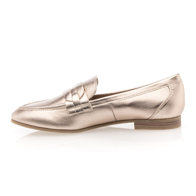 Mocasines/zapatos náuticos amarillos para mujer