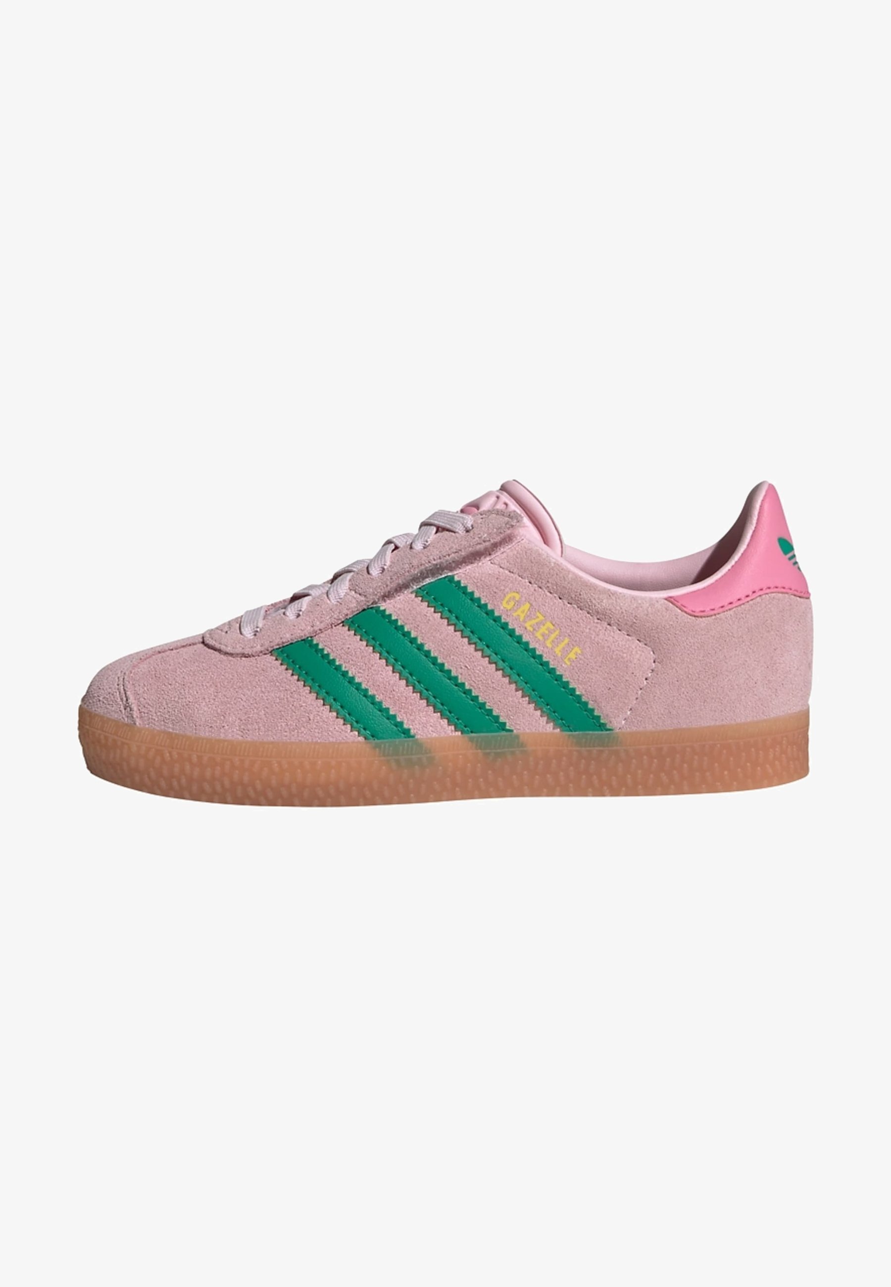 adidas Originals GAZELLE - Joggesko - clear pink court green bliss pink
