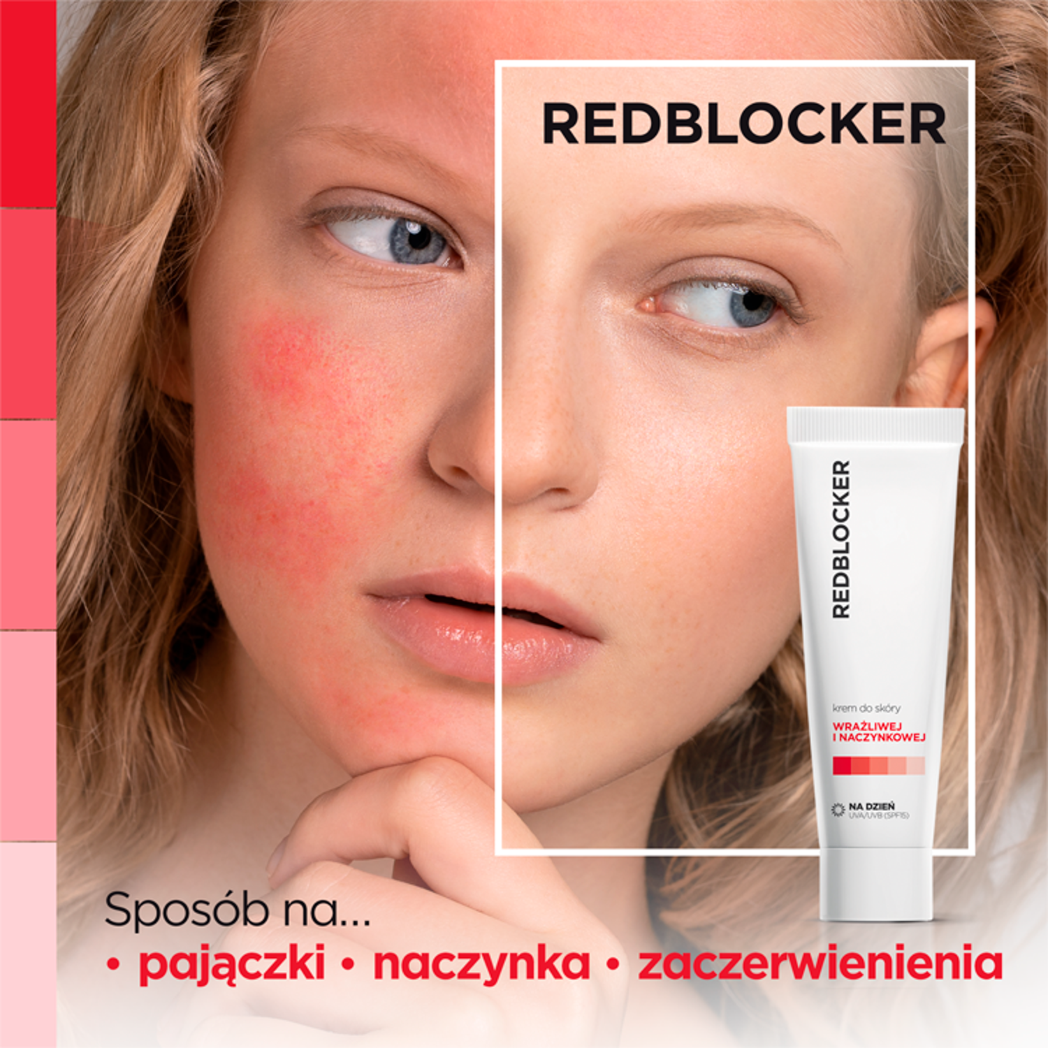 Crema de día Redblocker para piel sensible 50 ml