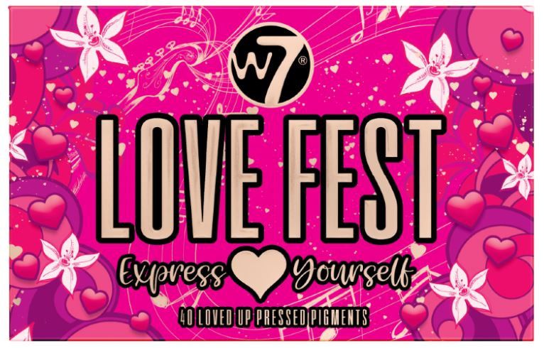 „Love Fest“ akių šešėlių paletė Akių šešėlių paletės ir makiažas