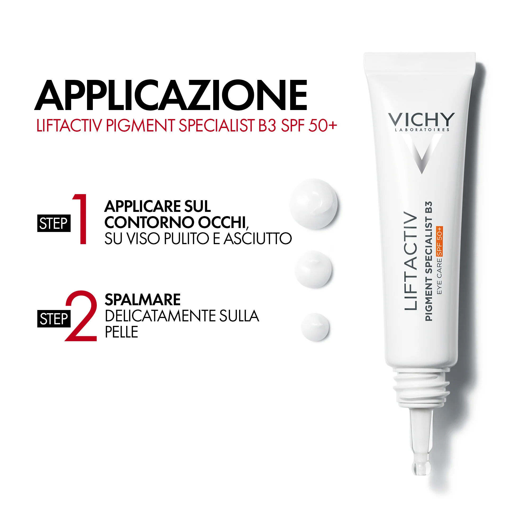 Liftactiv Liftactiv Pigment Specialist B3 Contorno Occhi con SPF 50+ - Contorno occhi antirughe, Solare viso alta prot.