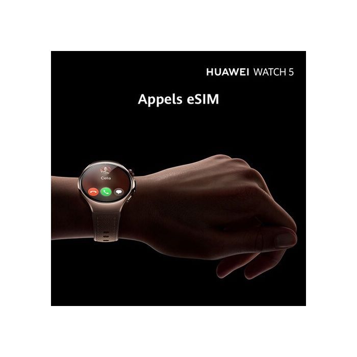 Smartwatch - HUAWEI - WATCH 5 - Titânio - Tela AMOLED de 1,5