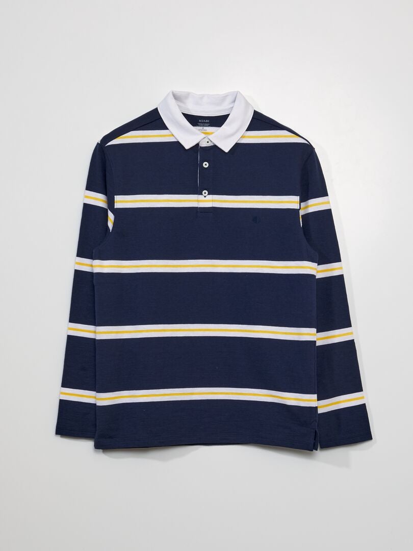Camisa Polo Jersey - PRETA