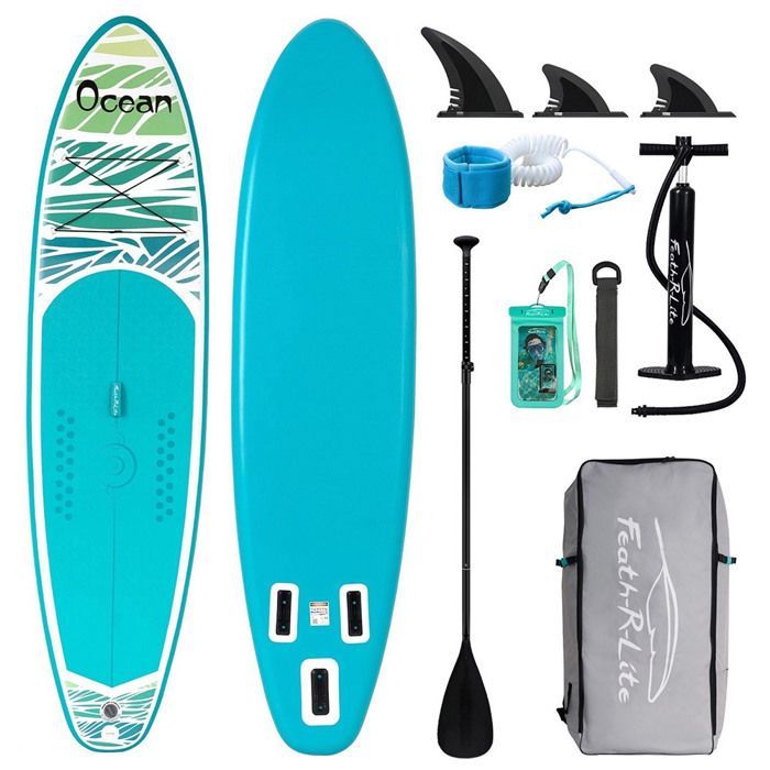 Tavola da SUP gonfiabile FunWater Stand Up, tavola da SUP antiscivolo, tavola da SUP per sport acquatici, tavola da surf, SUP