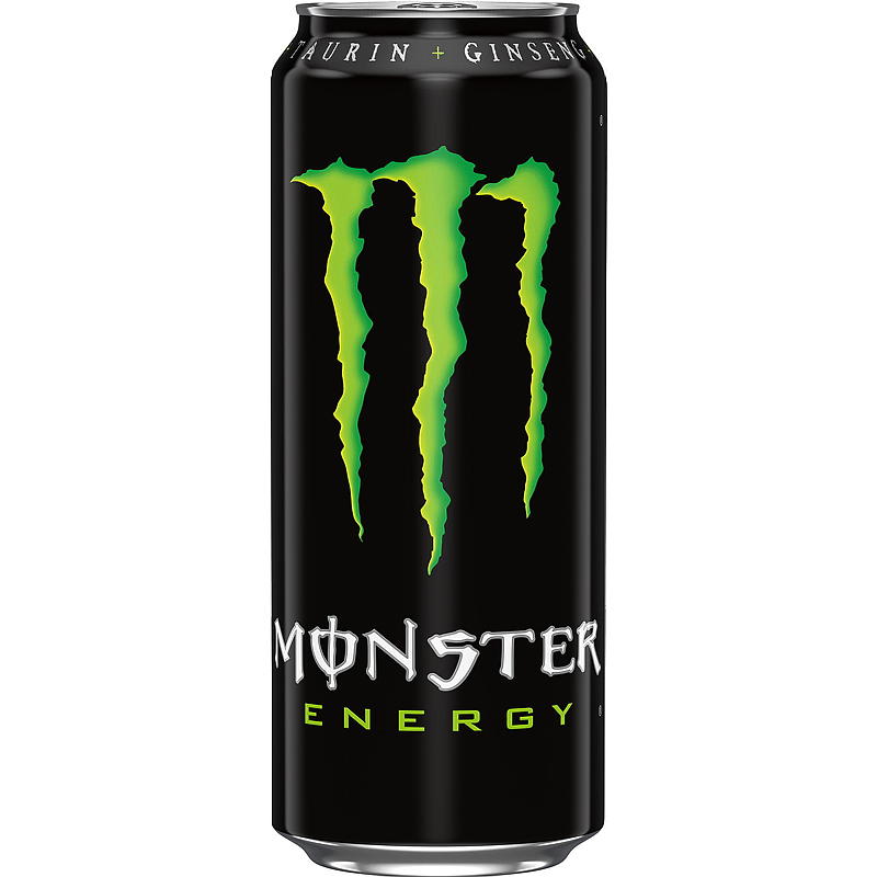 Monster Monster 500 ml energiajuoma Vihreä, Energia