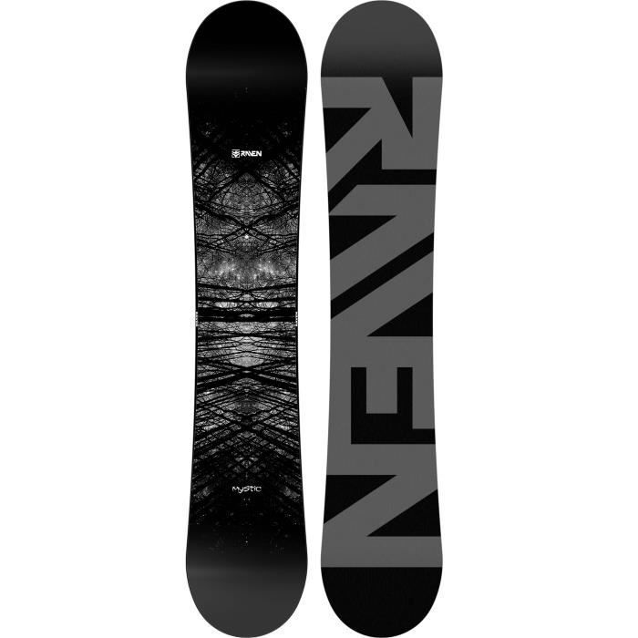 Snowboard - Mystic - RAVEN - Noir - Adulte