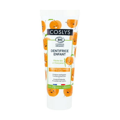 Coslys Peach -hammastahna lapsille 50 ml