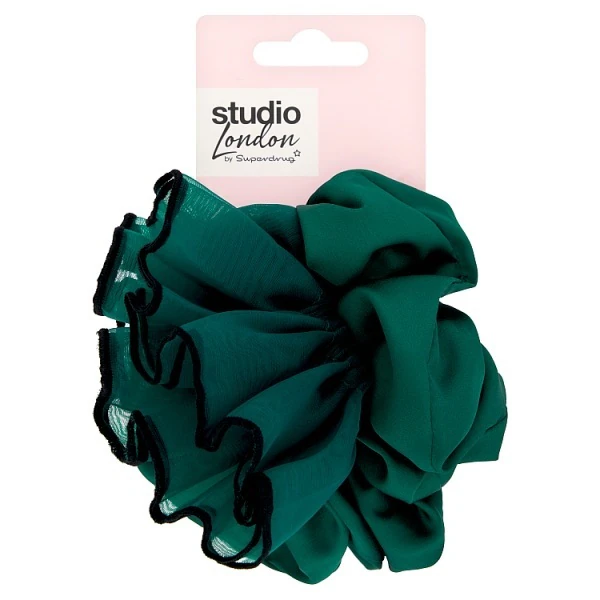 Elastici per capelli Studio London Green, confezione da 2