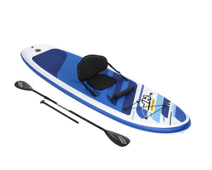 Tabla de paddle surf - Hydro-Force™ - Oceana - Hinchable - Se convierte en kayak - 305 x 84 x 12 cm