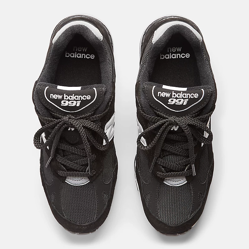 Damskie HECHO en el Reino Unido 991v1 - czarne ze srebrnym