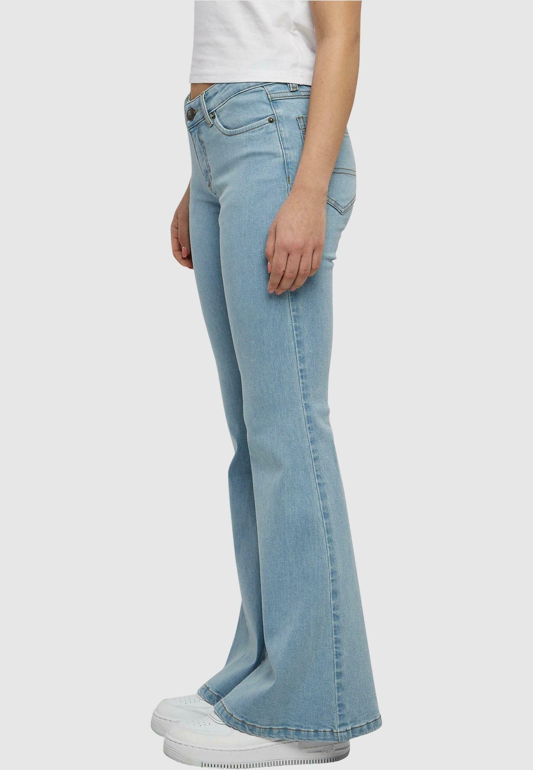 Urban Classics flared jeans - lichter gewassen
