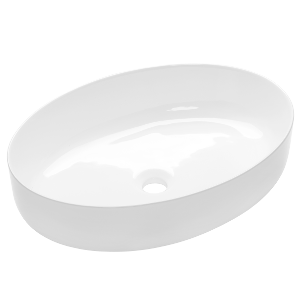 Umywalka Nablatowa Astri Invena Trend 55 Cm, Owalna