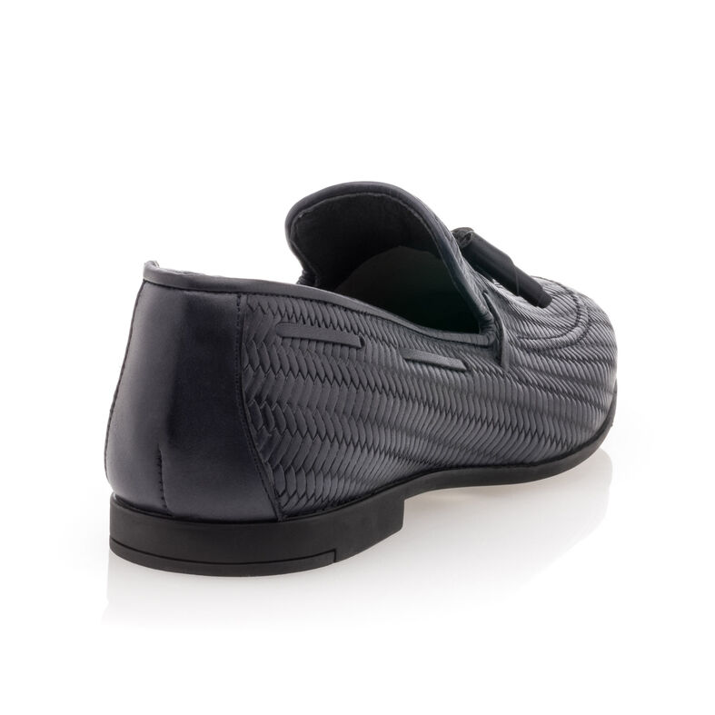 Mocasines/zapatos náuticos azules para hombre