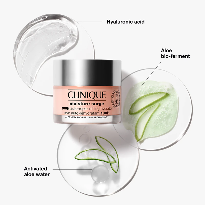 Hydratačný gélový krém Clinique Moisture Surge™ 100H Auto-Replenishing Hydratator