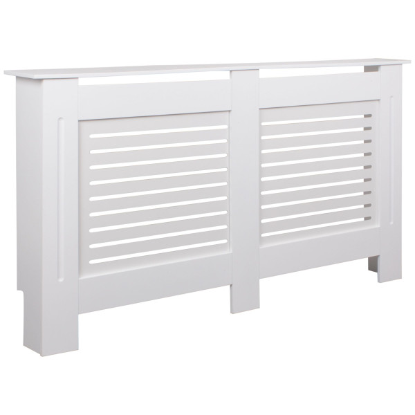 FineBuy Osłona chłodnicy mdf biały