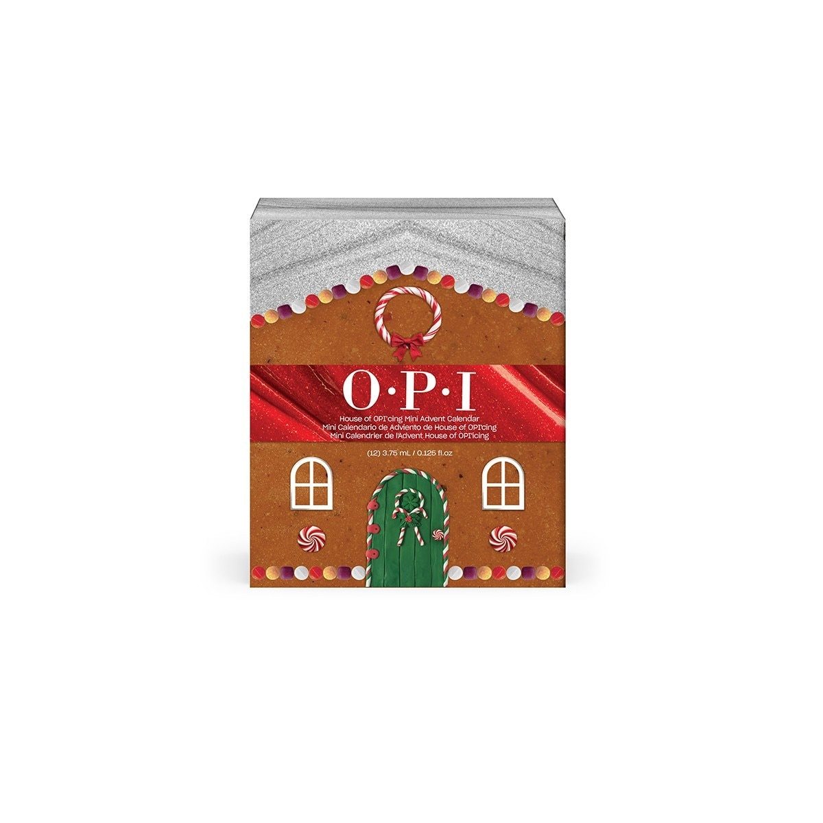 OPI set lakov za nohte „Good Enough to Treat“ – koledar, 12 doz – 1 kos