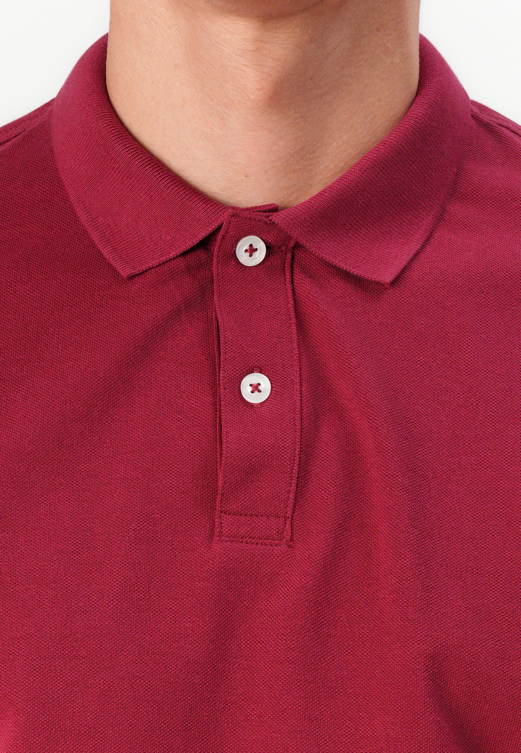Confezione da 2 polo Pier One - colore rosso tibetano/Naval Academy