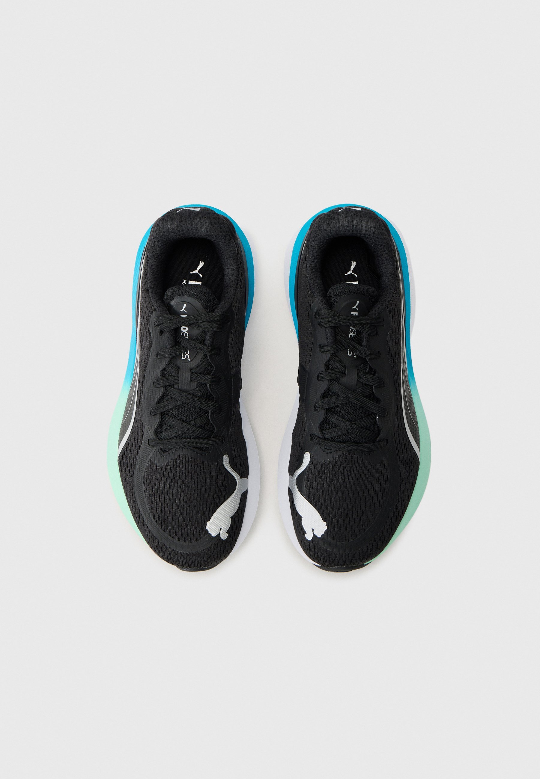 Puma SCEND PRO 2 - Trainingsschoen - zwart/mintgroen/speedblauw