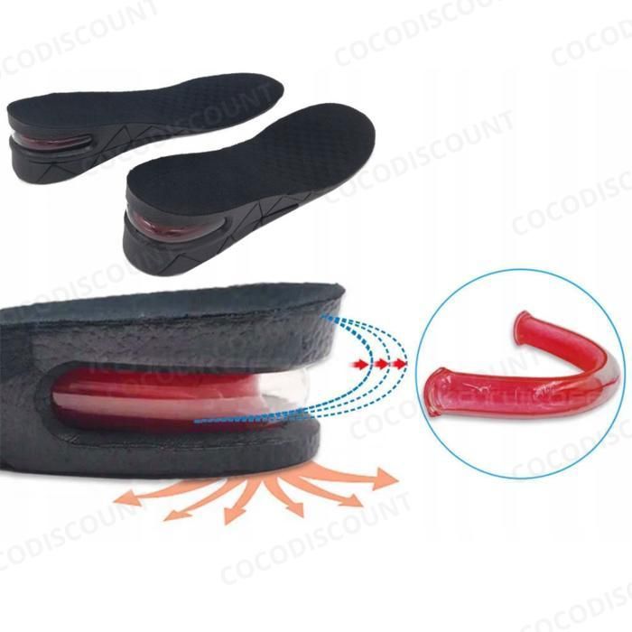 Cobye- Semelles Chaussures Hauteur Reglable Taille 35-42 Augmentation Taille Talons Confort Gains en Cm