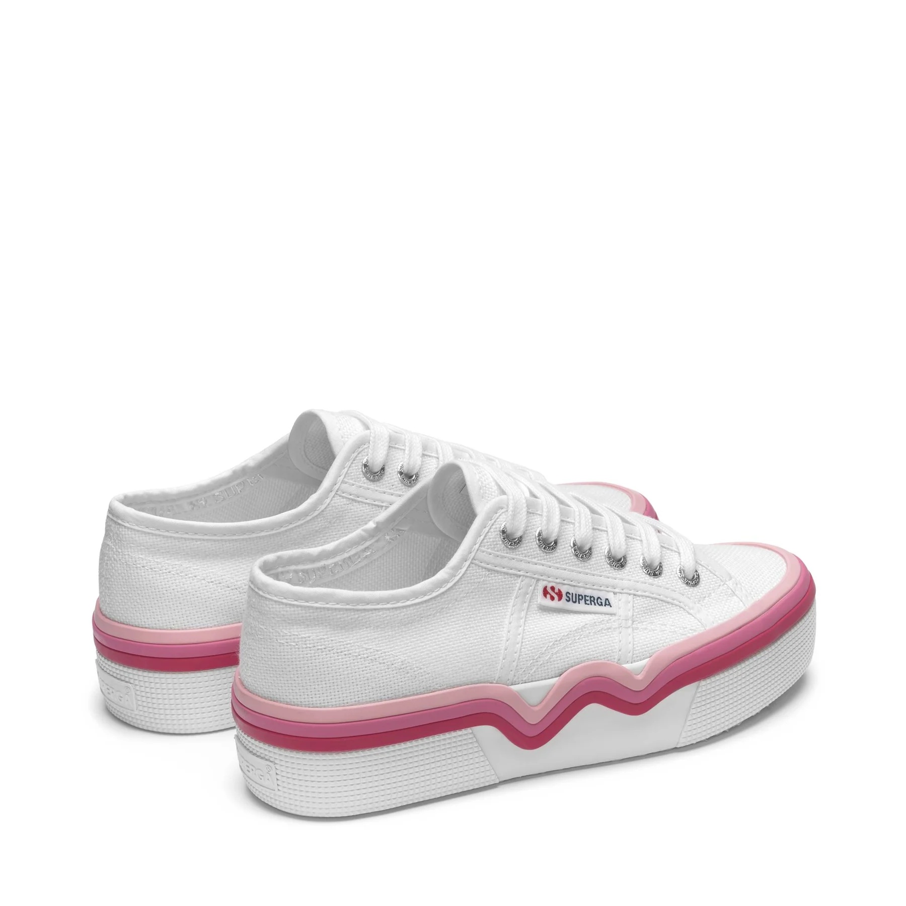 2740 LIQUIFY STRIPES-WHITE-SHADED PINK