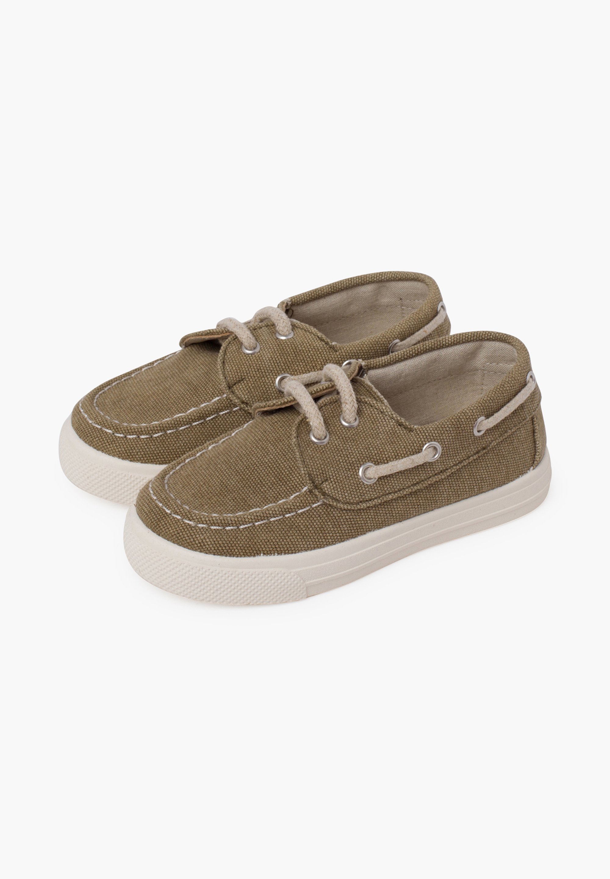 Scarpe da barca nautiche - color kaki