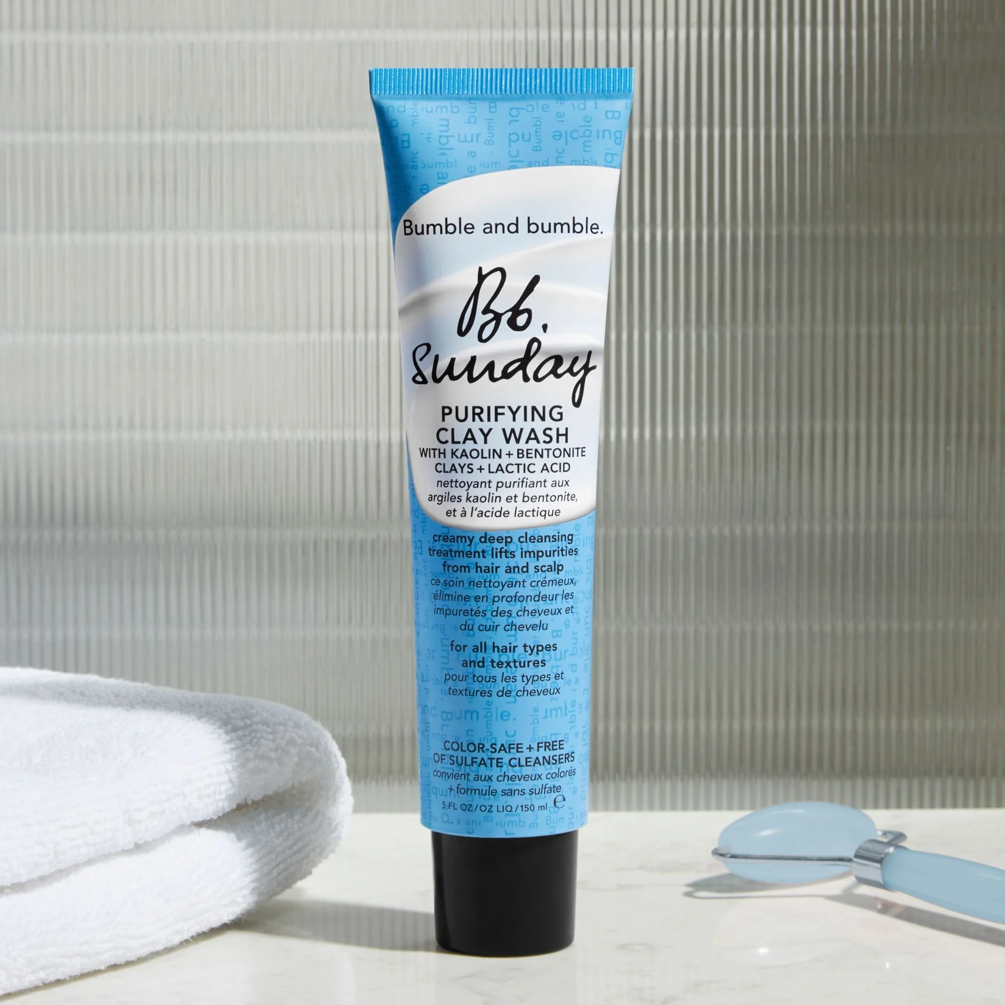 Sunday Purifying Clay Wash - Shampoo Purificante, Trattamento Cuoio Capelluto