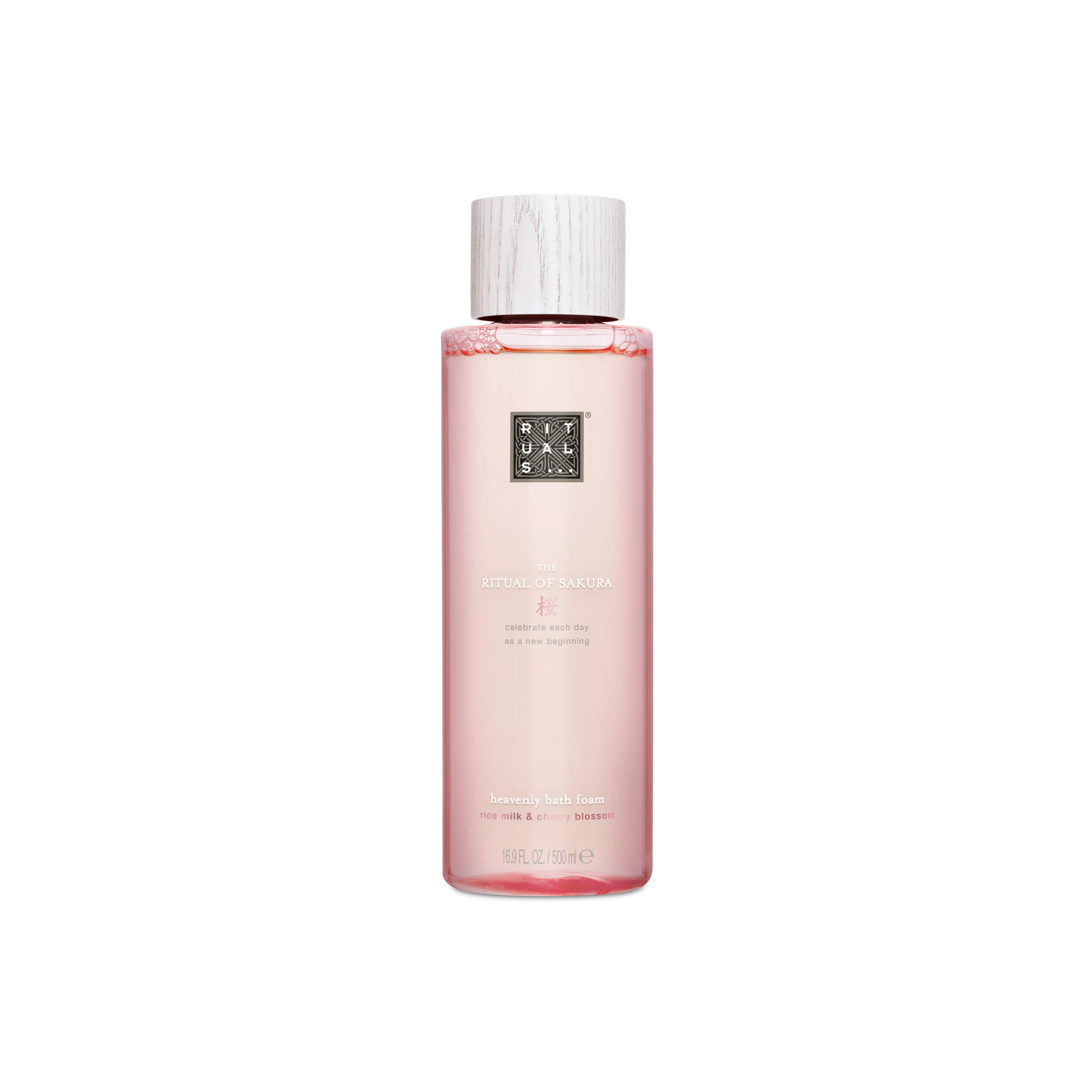 El ritual de la espuma de baño Sakura