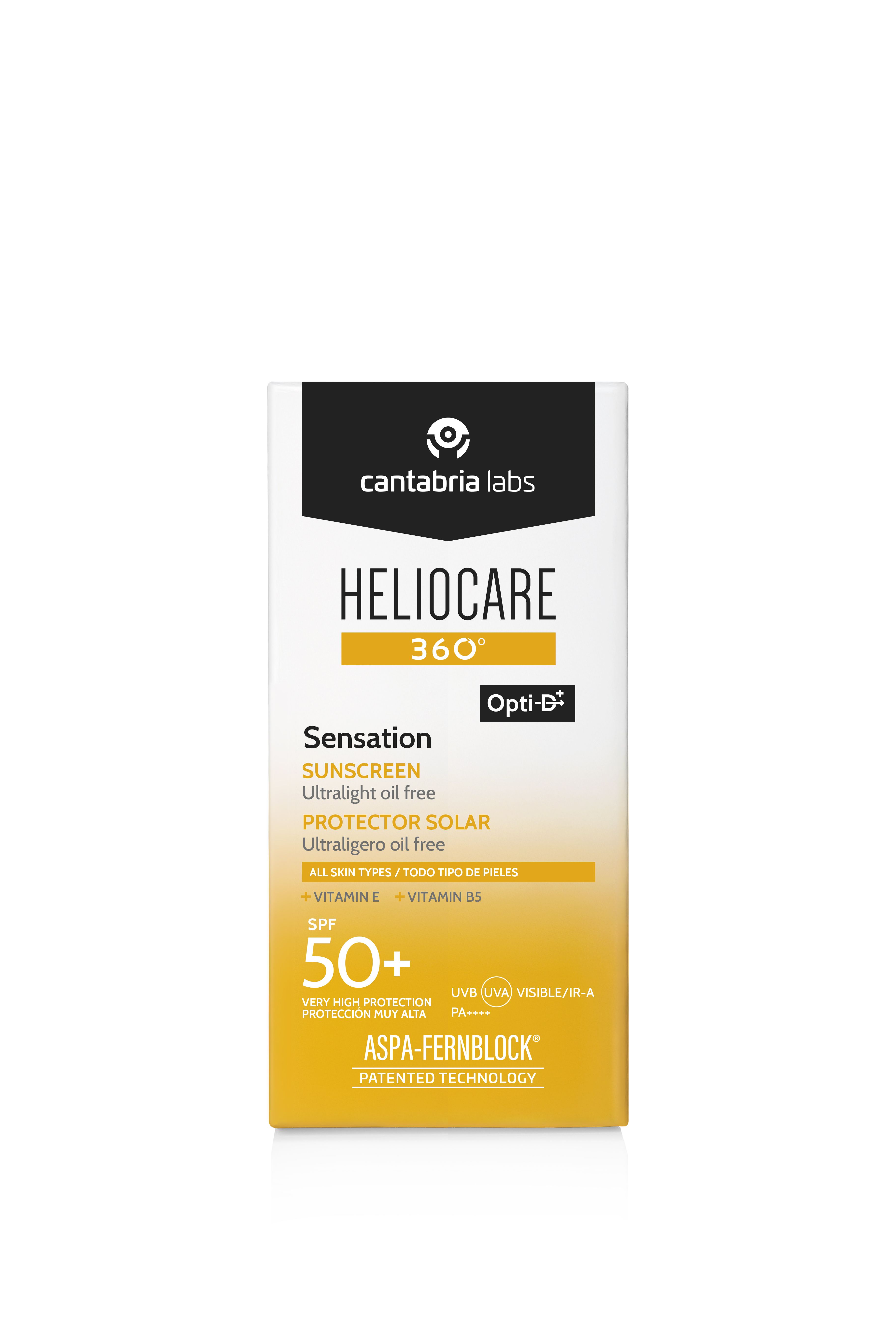 Heliocare 360º Sensation Ultralight krema za sunčanje bez ulja Zaštita od sunca iz ljekarne