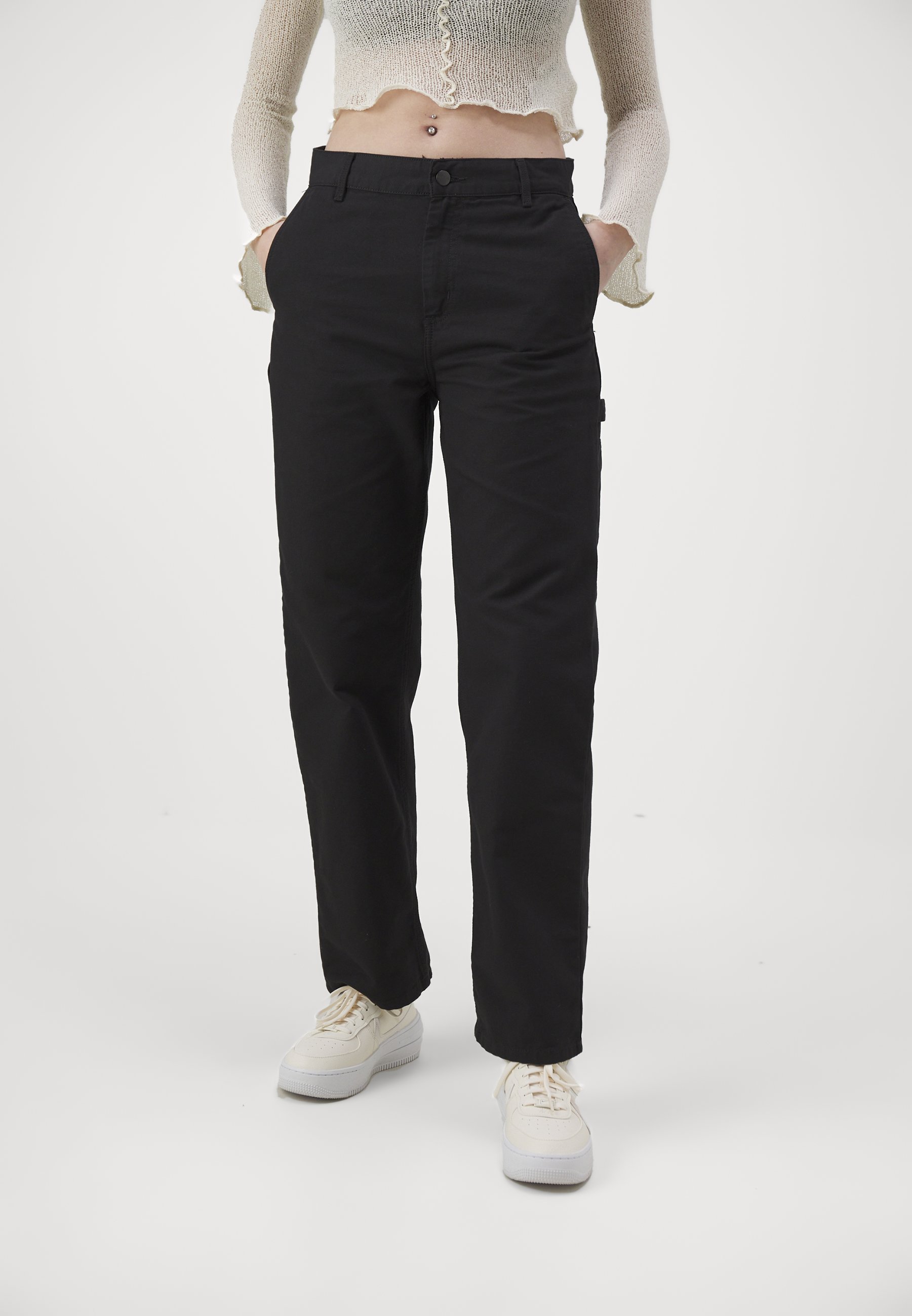 Carhartt WIP PIERCE PANT STRAIGHT - Broek - zwart
