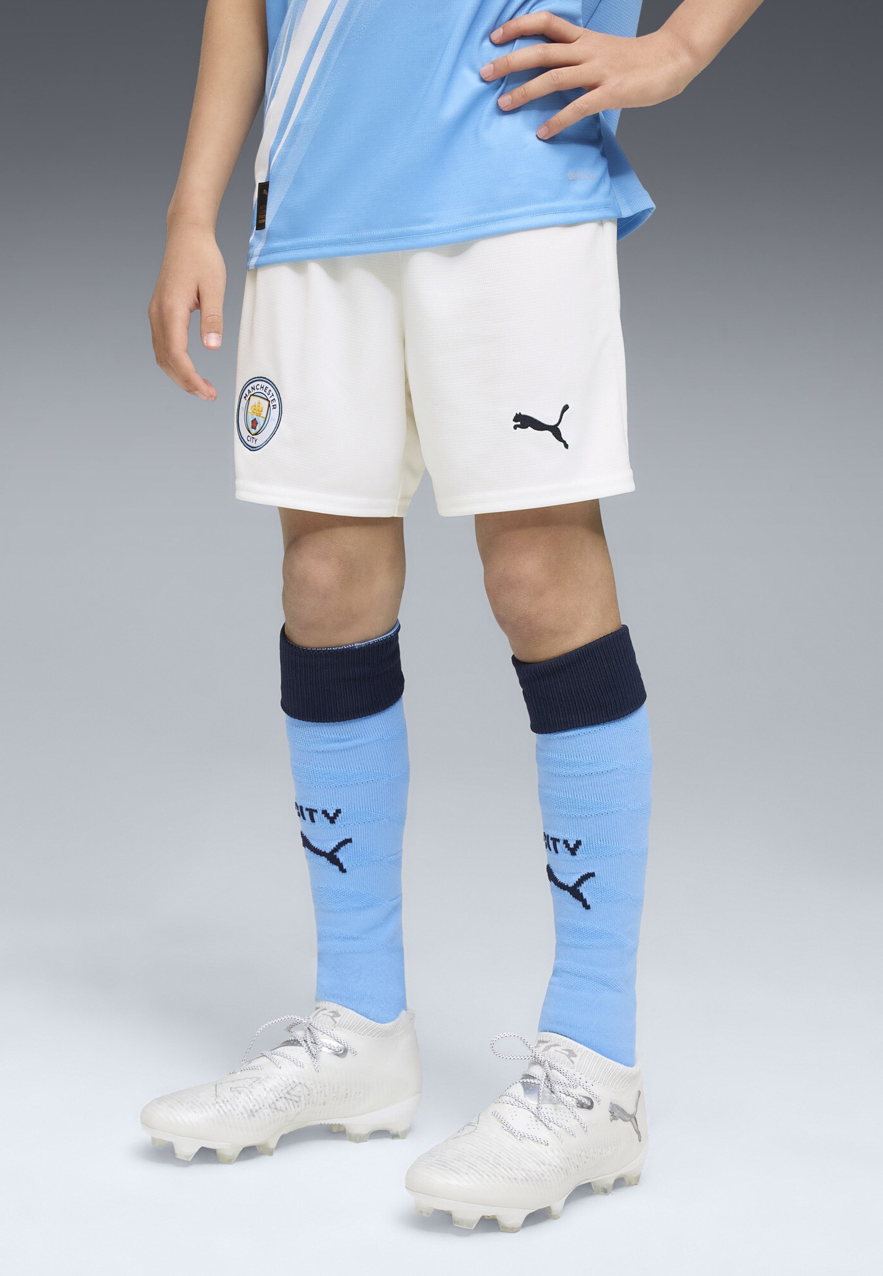Puma MANCHESTER CITY - Clubkleding - wit-team lichtblauw