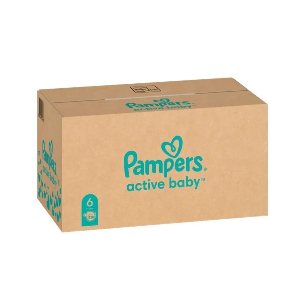 PAMPERS Pampers Active Babywindeln 6x128 13-18 kg