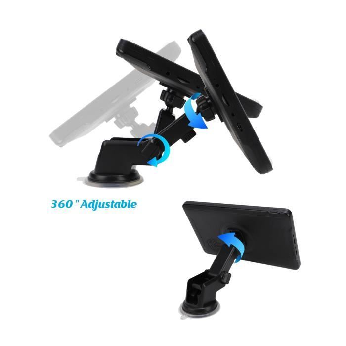 Navegación GPS - DILWE - 9 pulgadas - Pantalla táctil 2.5D - Compatible con CarPlay - WiFi inalámbrico