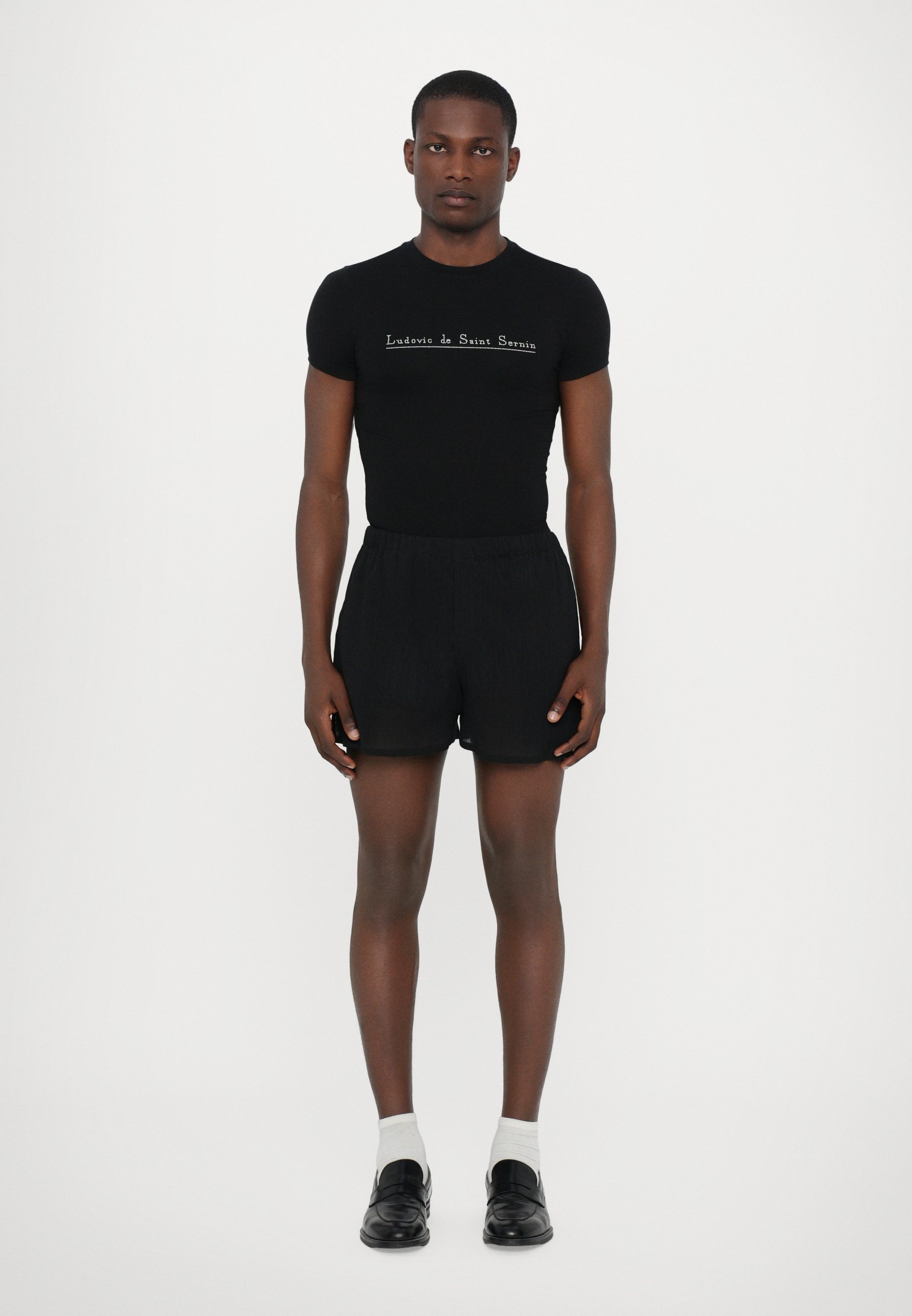 Ludovic de Saint Sernin BOXER UNISEX - Pantaloncini - neri