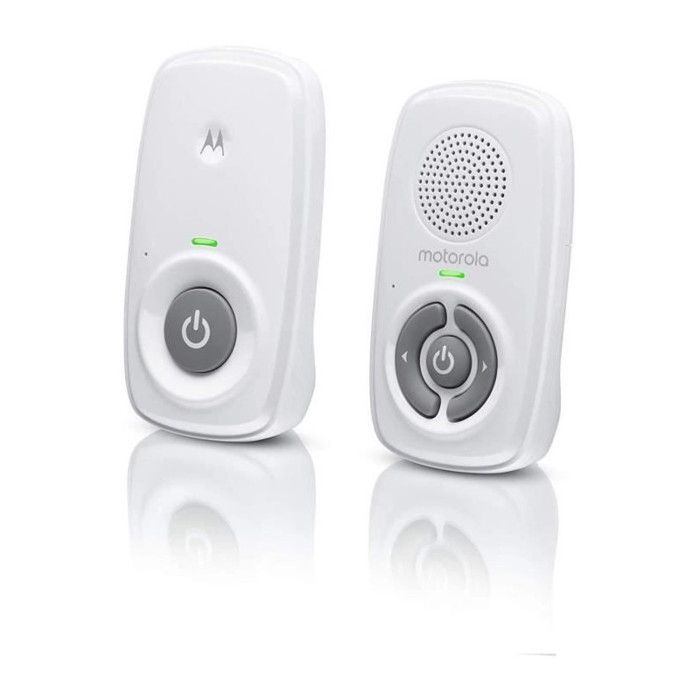 Moniteur bébé audio - MOTOROLA - AM21 - 300 m - Blanc