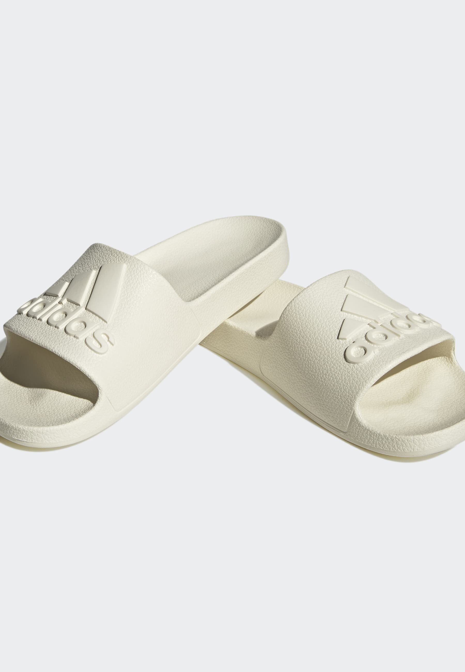 adidas Sportswear ADILETTE AQUA - Badesandaler - offwhite offwhite offwhite