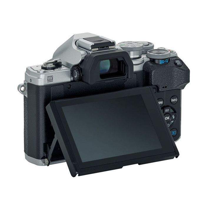 Câmera - Olympus - OM-D E-M10 Mark IV - 20 MP - Estabilização de imagem de 5 eixos - Tela LCD articulada