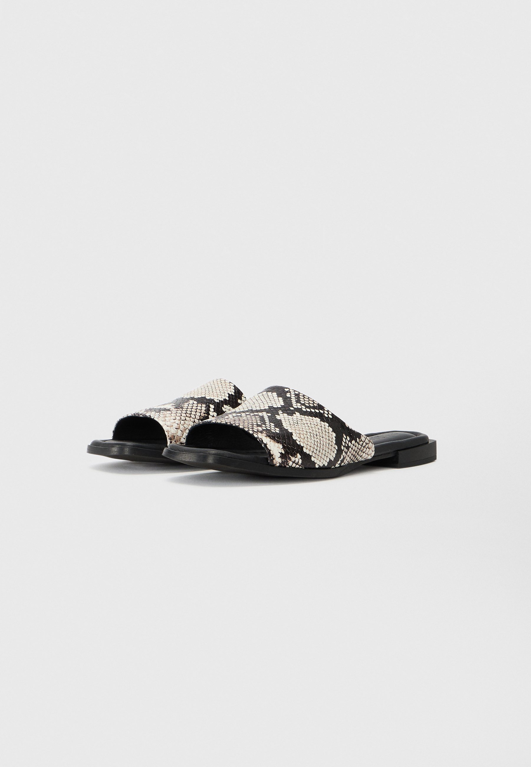 Samsøe Samsøe SATERZA - Pantofole - nero/bianco