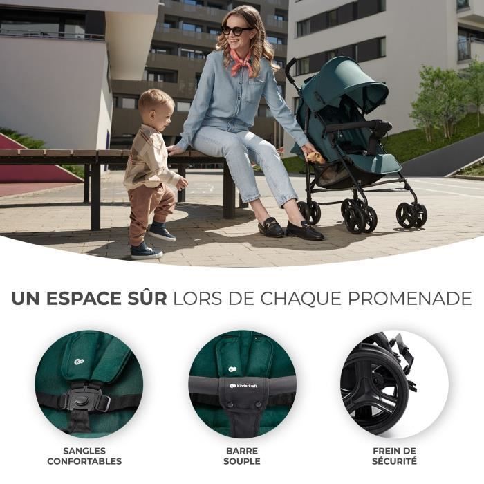 Cochecito compacto y ligero Kinderkraft TIK