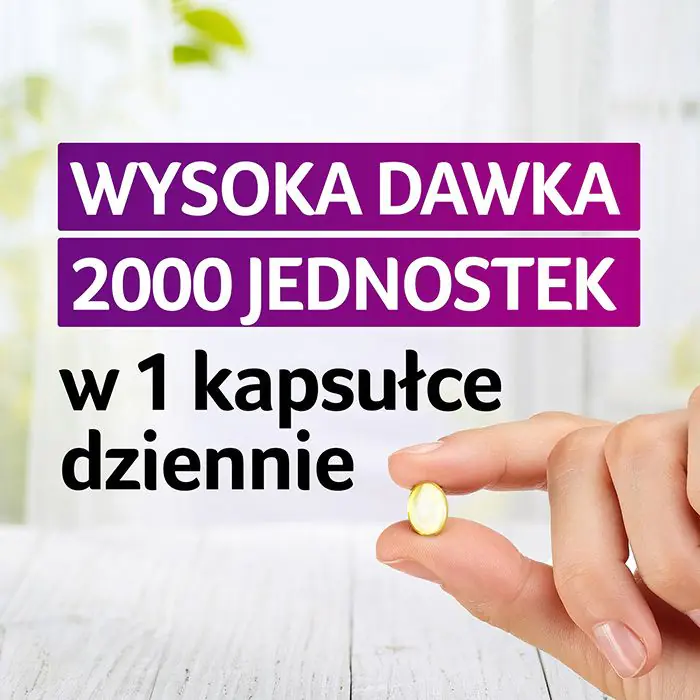 Vigantoletten Max 2000 j.m., Kapsułki