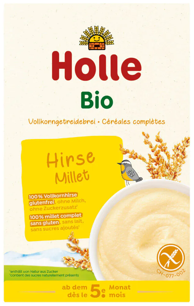 HOLLE Kaszka jaglana pełnoziarnista BIO po 5. miesiącu
