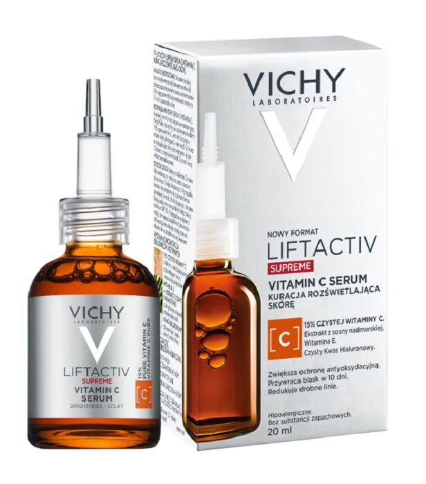 Vichy Liftactiv Supreme Vitamin C Serum Rozświetlające z 15% Czystej Witaminy C