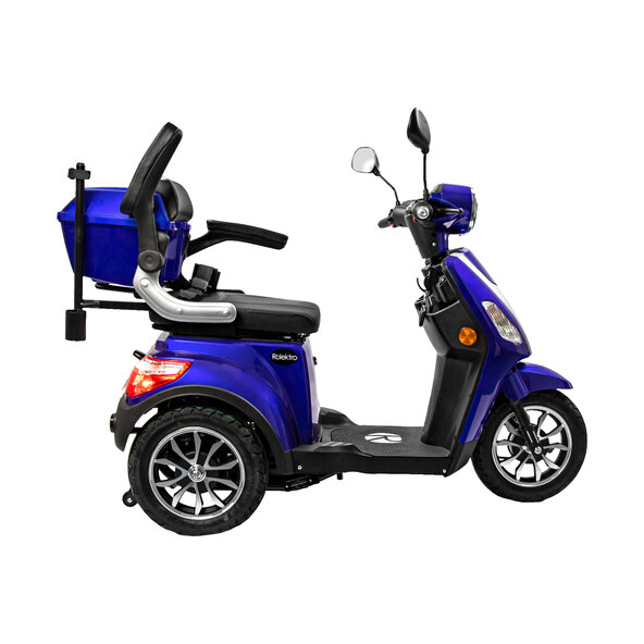 Elbil E-Trike 25 V.3, blå