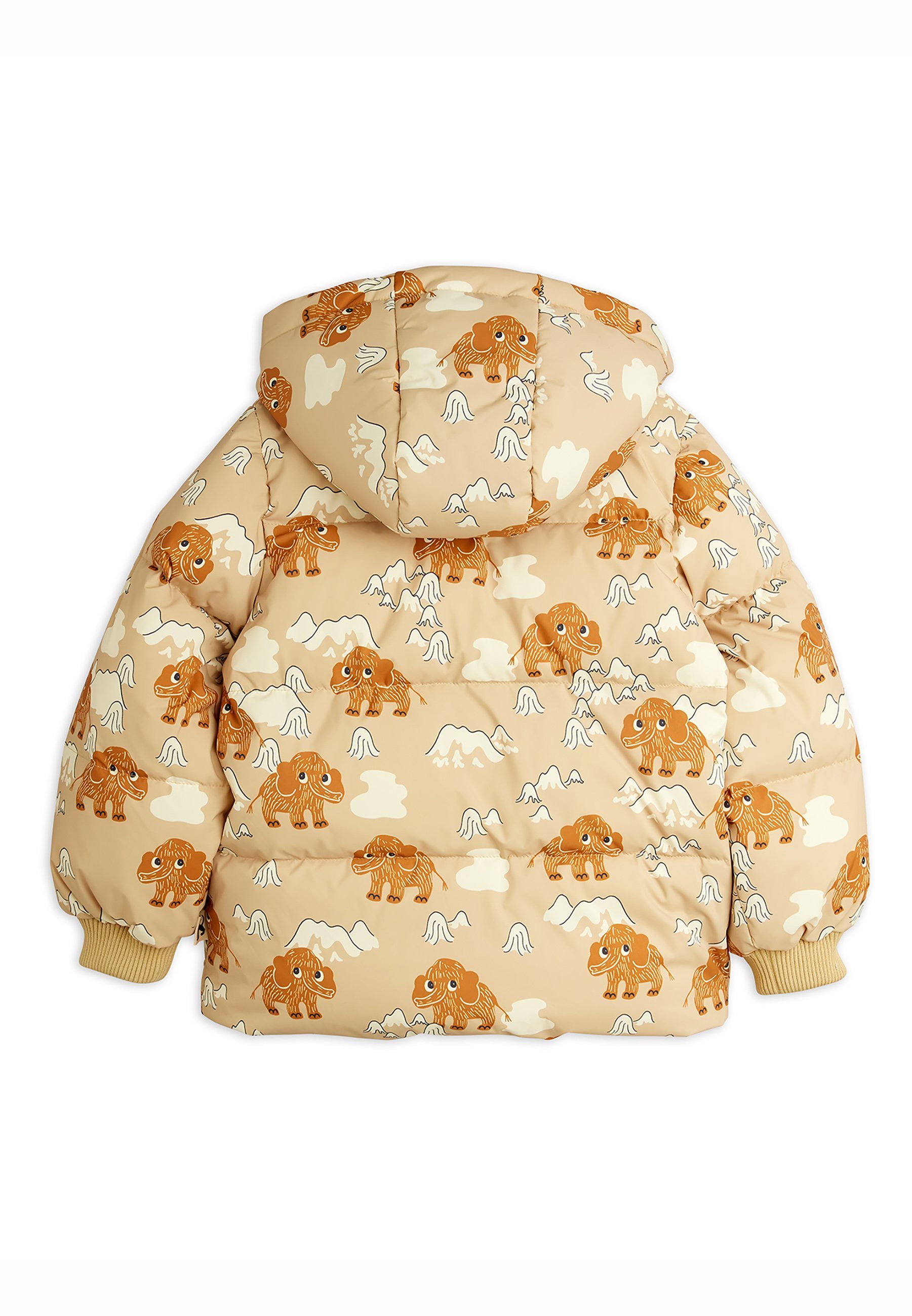 Mini Rodini MAMMOTHS GEWATTEERDE HUIDJAS UNISEX - Winterjas - beige