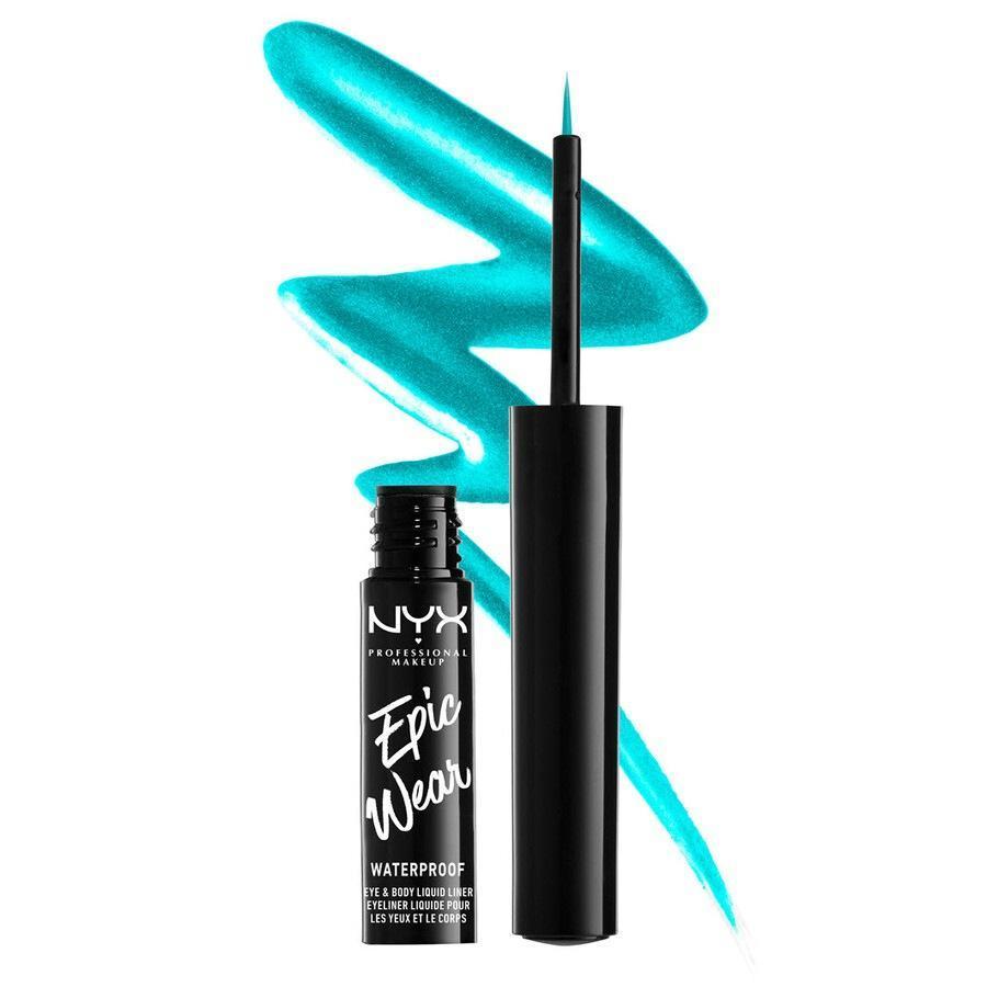 Tekutá očná linka NYX Professional Makeup Epic Wear Metallic - 3,5 ml